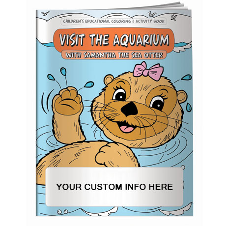 Product Photo 1 Visit the Aquarium Coloring & Activity Book