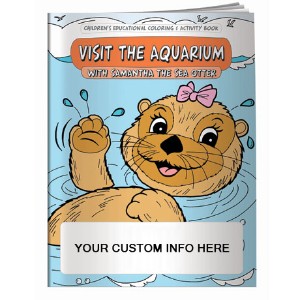 Visit the Aquarium Coloring & Activity Book - CLB957