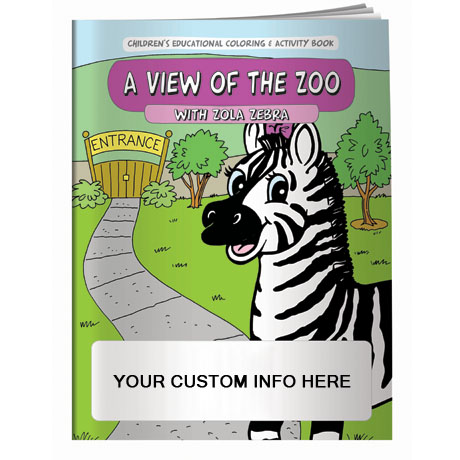 Product Photo 1 A View of the Zoo Coloring & Activity Book