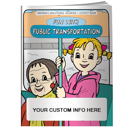 Product Photo 1 Adventures in Public Transportation Coloring & Activity Book