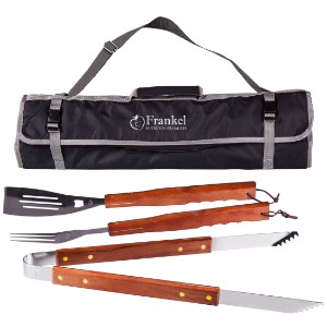 Three-Piece BBQ Tool Tote - PK1580
