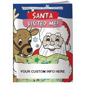Santa Visited Me Coloring & Activity Book - CLB962