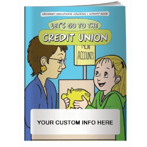 Let's Go to the Credit Union Coloring & Activity Book - CLB964