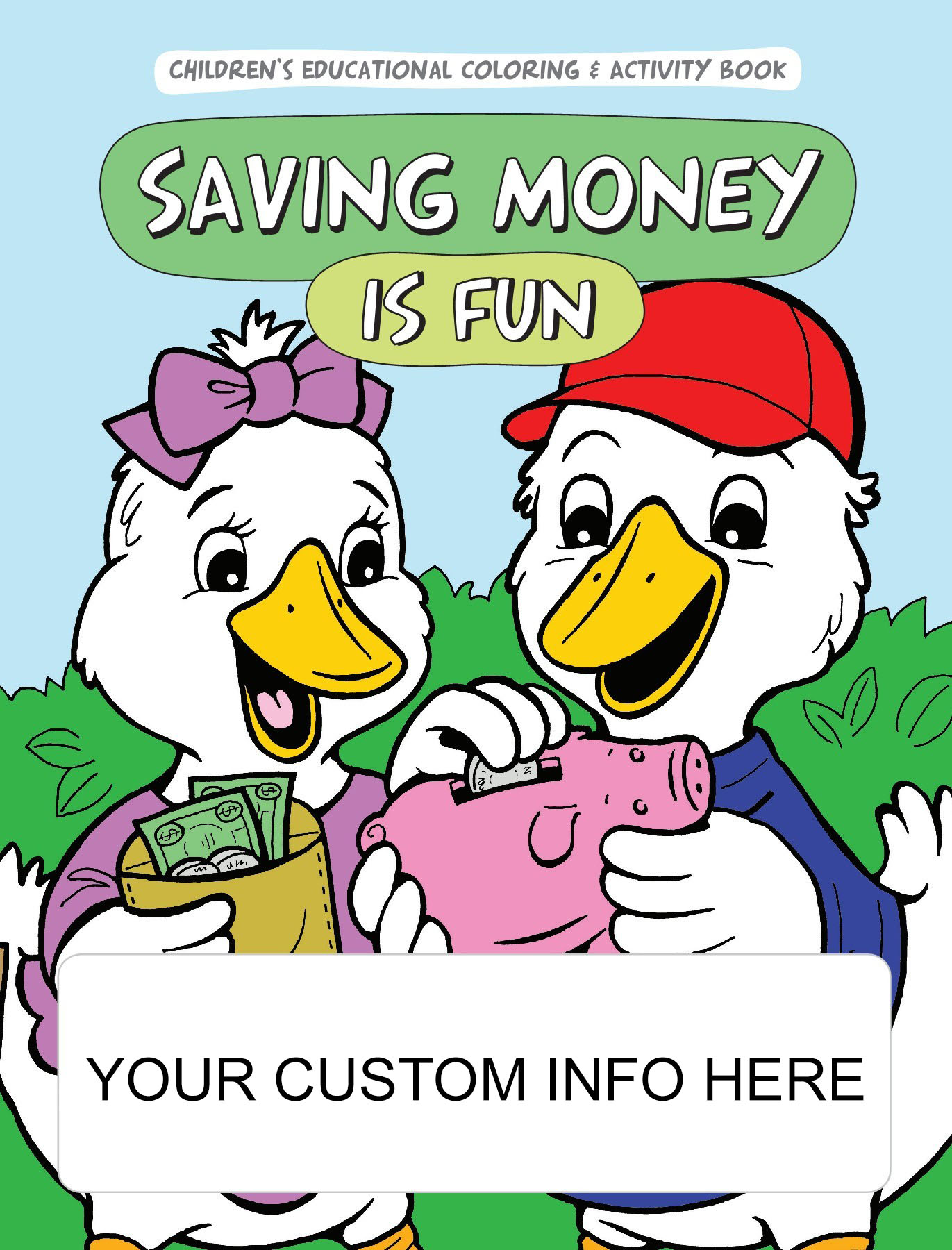 Product Photo 1 Saving Money is Fun Coloring & Activity Book