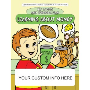 Learning About Money Coloring & Activity Book - CLB966