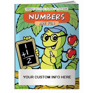 Numbers are Fun Coloring & Activity Book - CLB967