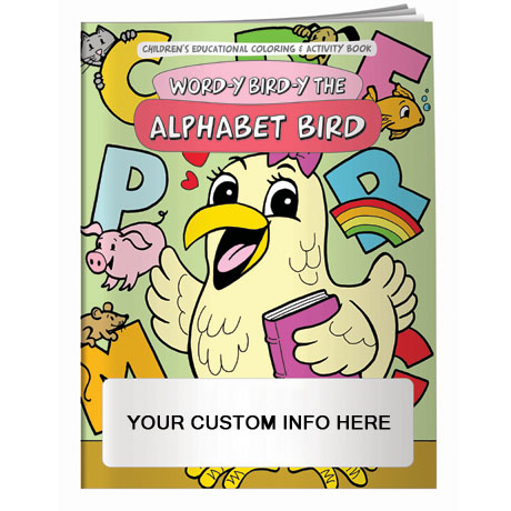 Product Photo 1 Word-y Bird-y the Alphabet Bird Coloring & Activity Book