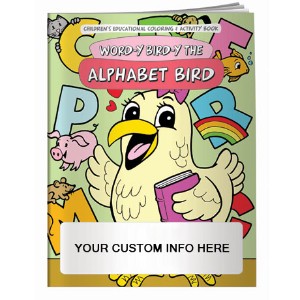 Word-y Bird-y the Alphabet Bird Coloring & Activity Book - CLB969
