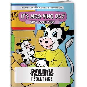 It's Moo-ving Day with Carrie Cow Coloring & Activity Book - CLB971