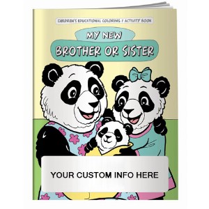 My New Brother or Sister Coloring & Activity Book - CLB972