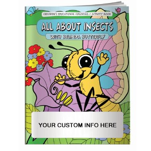 All About Insects with Belinda Butterfly Coloring & Activity Book - CLB973
