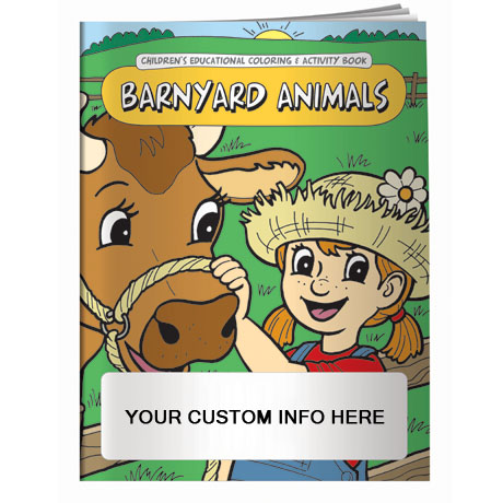Product Photo 1 Barnyard Animals Coloring & Activity Book