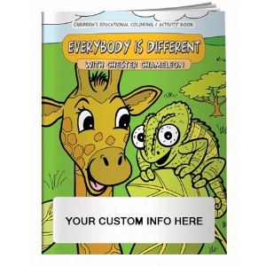 Everybody is Different Coloring & Activity Book - CLB978