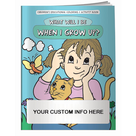 Product Photo 1 What Will I Be When I Grow Up Coloring & Activity Book
