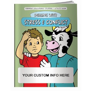 Dealing with Stress & Conflict Coloring & Activity Book - CLB983
