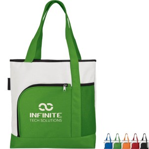 Sonoma Bright Zippered 600D Tote - SD9120