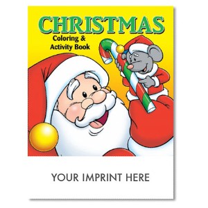 Christmas Coloring & Activity Book - CLB354