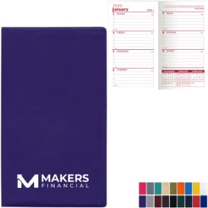Standard Vinyl Weekly Pocket Planner - WD2075