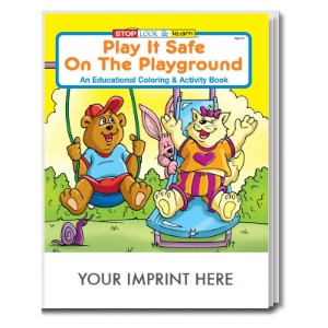 Play it Safe on The Playground Coloring & Activity Book - CLB590