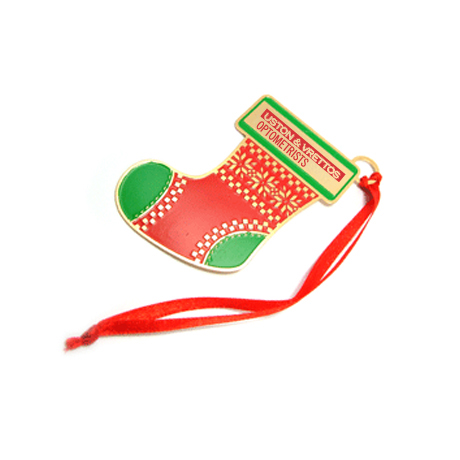 Product Photo 1 Holiday Stocking Plated Finish Ornament