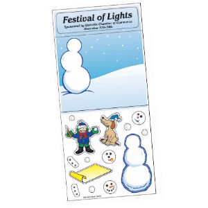 Peel N' Play Stickers - Decorate the Snowman - GI8032