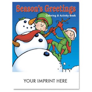 Season's Greetings Coloring & Activity Book - CLB350