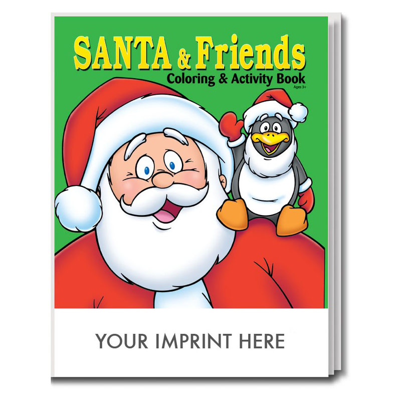 Product Photo 1 Santa & Friends Coloring & Activity Book