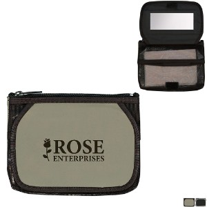 Triplette Cosmetic Bag with Mirror & Tissues - WD1105