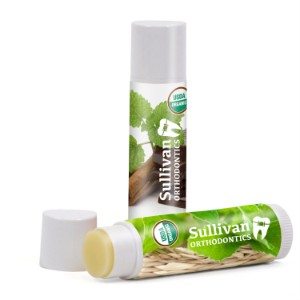 Organic Mint Burst Lip Balm, USDA Certified - RR1075