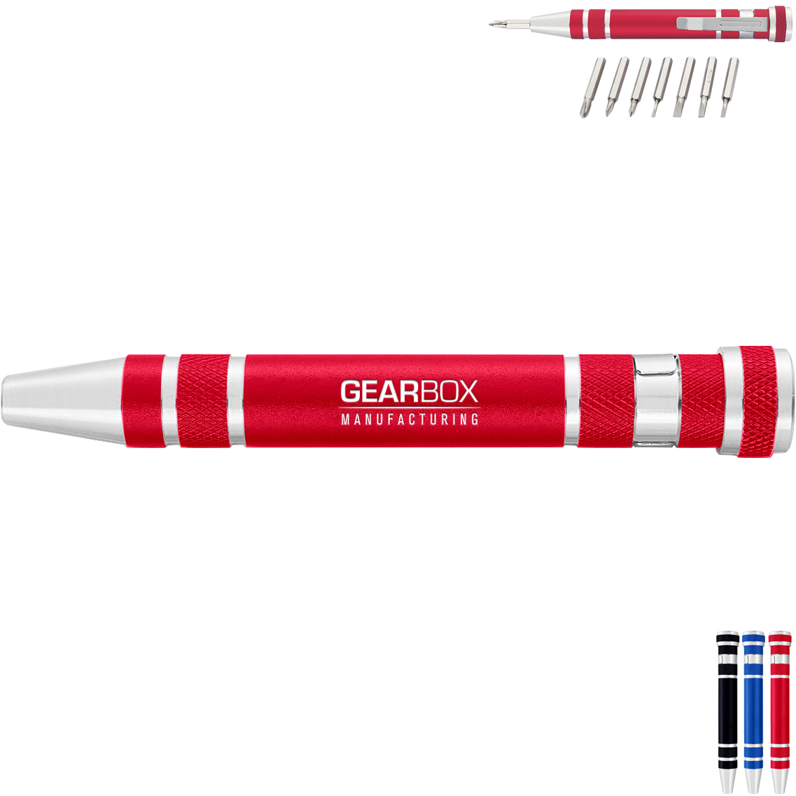 Product Photo 1 Aluminum 8-in-1 Multi-Screwdriver