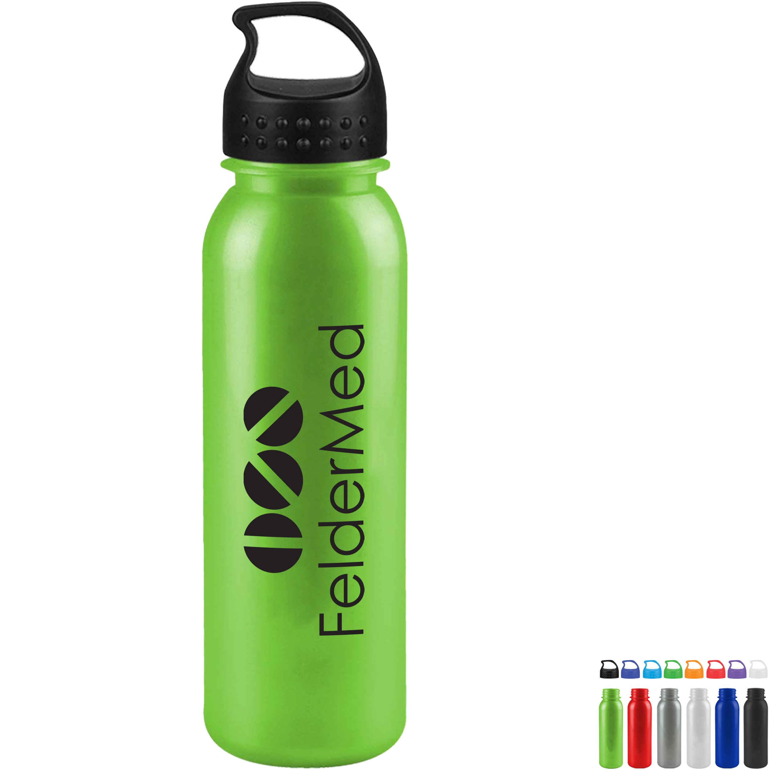 Product Photo 1 Aquarius Tritan™ Metallic Sport Bottle, 24oz. - Crest Lid