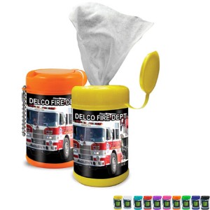 Mini Antibacterial Wipes Canister, 30ct. - TK1520