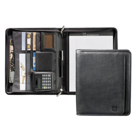 Product Photo 1 Manhattan Leather Zippered Padfolio
