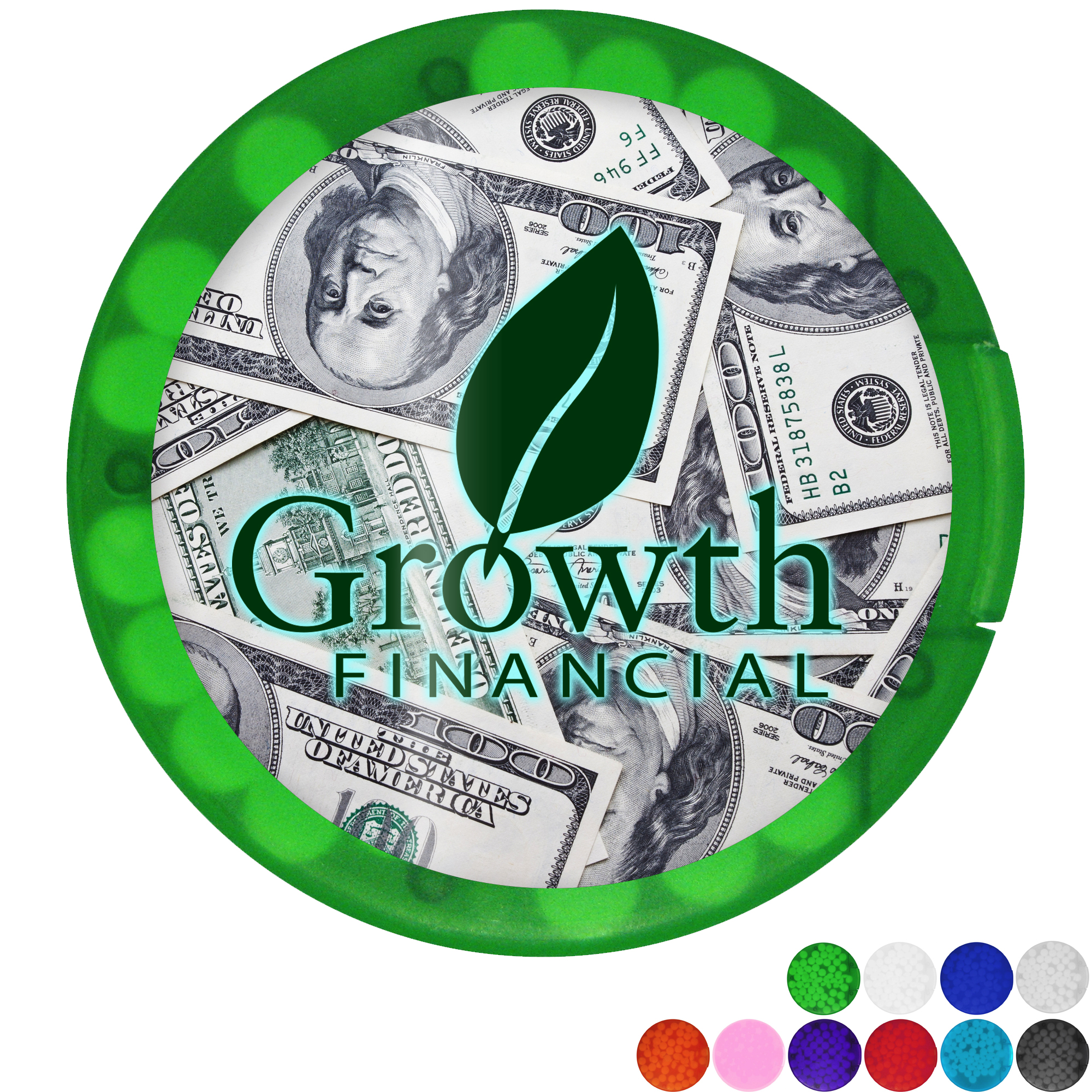 Product Photo 1 Round Credit Card Sugar Free Mints