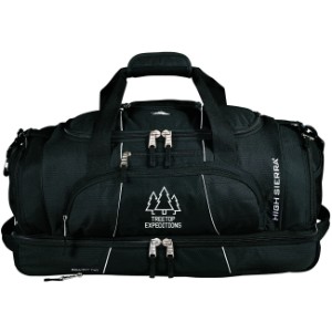 High Sierra® Colossus Polycanvas Drop Bottom Duffel, 26" - LD5550