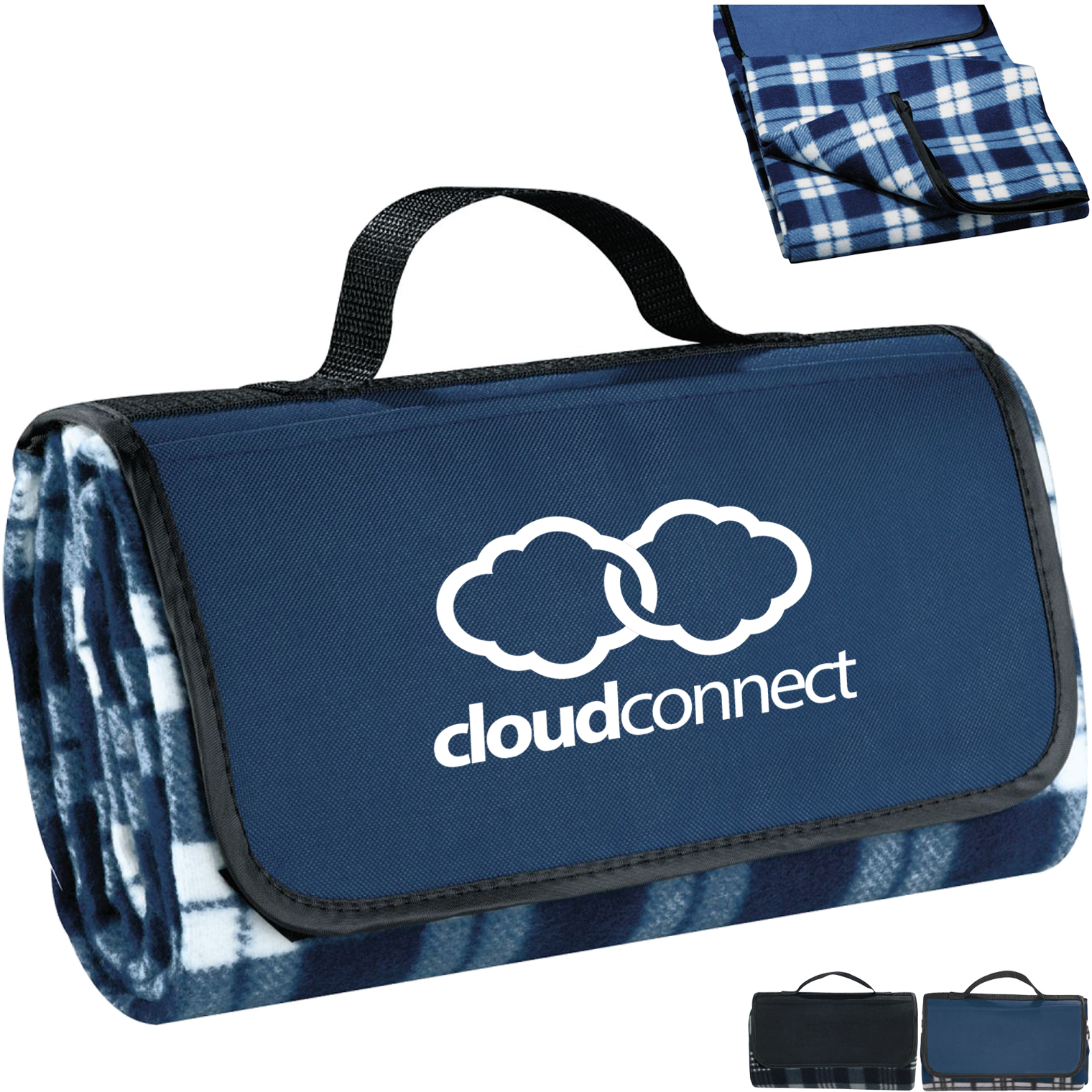 Product Photo 1 Padded Water-Resistant Fleece Picnic Blanket