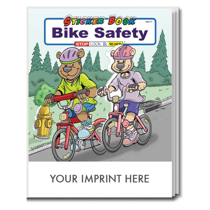 Product Photo 1 Bike Safety Sticker & Coloring Activity Book