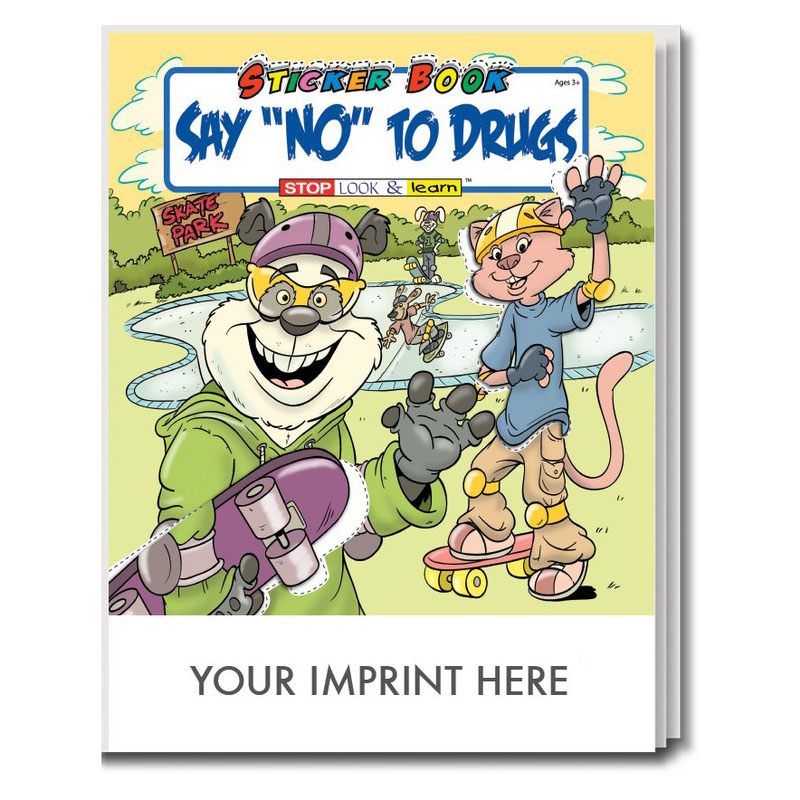 Product Photo 1 Say No To Drugs Sticker & Coloring Activity Book