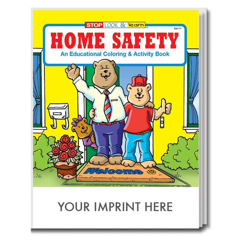 Product Photo 1 Home Safety Coloring & Activity Book