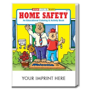 Home Safety Coloring & Activity Book - CLB570