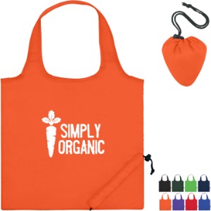 Foldaway 210D Polyester Tote - HT6415