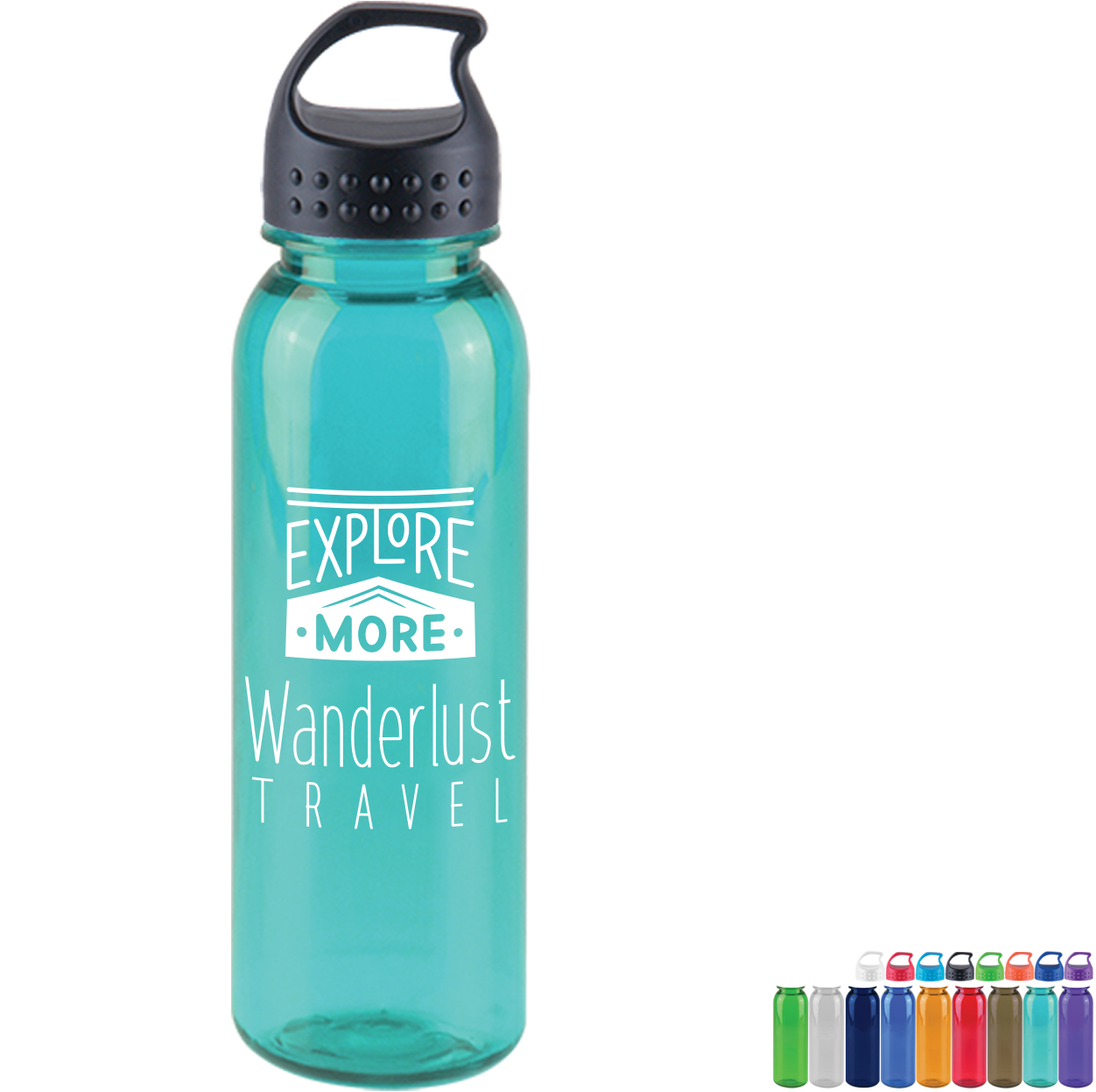 Product Photo 1 Corvus Tritan™ Bottle, 24oz. - Crest Lid