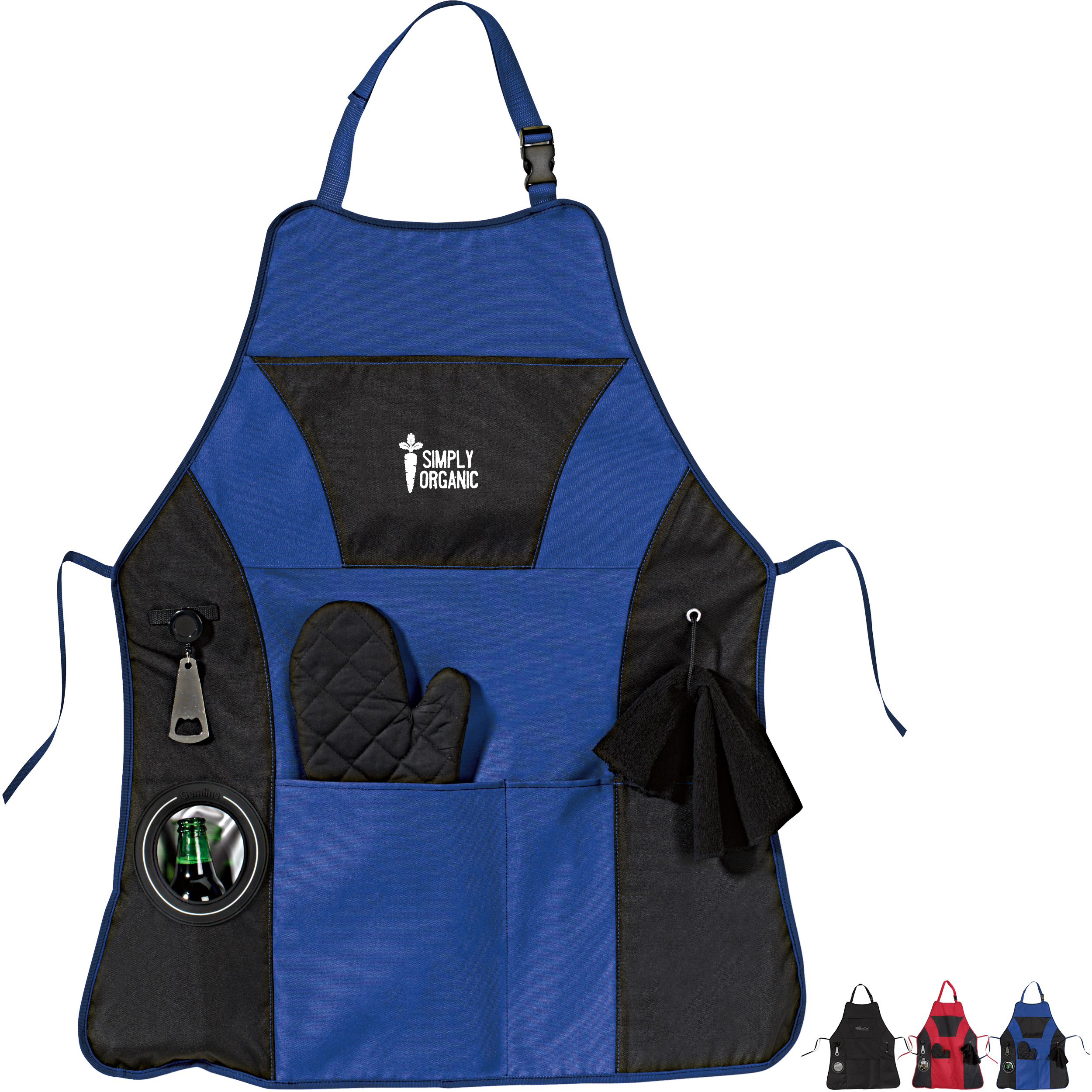 Product Photo 1 Grill Master Apron Kit with Mitt, Towel & Opener