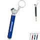 Mini Tire Gauge Key Chain