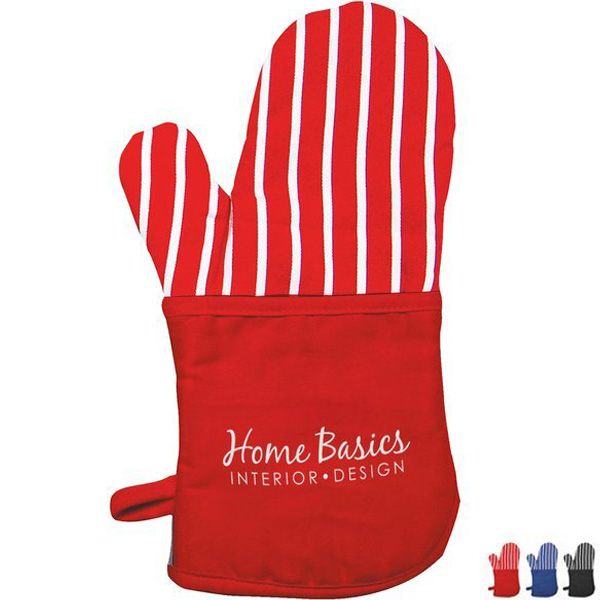 Product Photo 1 Striped Oven Mitt