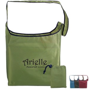 Fold-Away Recycled PET Sling Tote - AK8105
