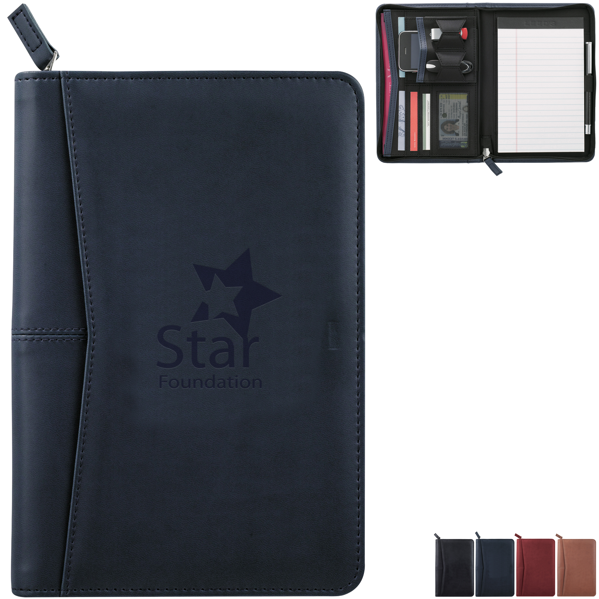 Product Photo 1 Pedova™ Jr. Zippered Padfolio