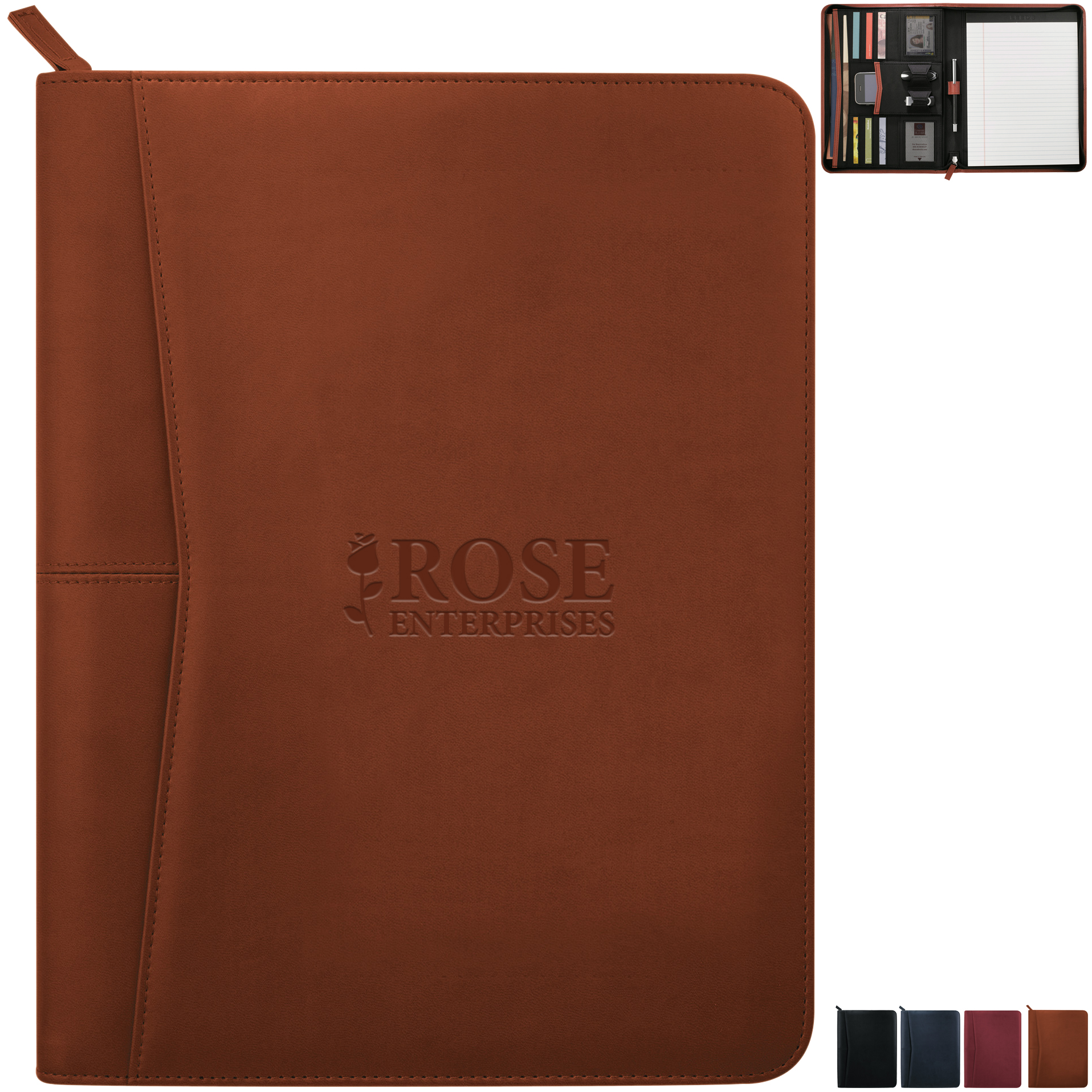 Product Photo 1 Pedova Zippered Padfolio