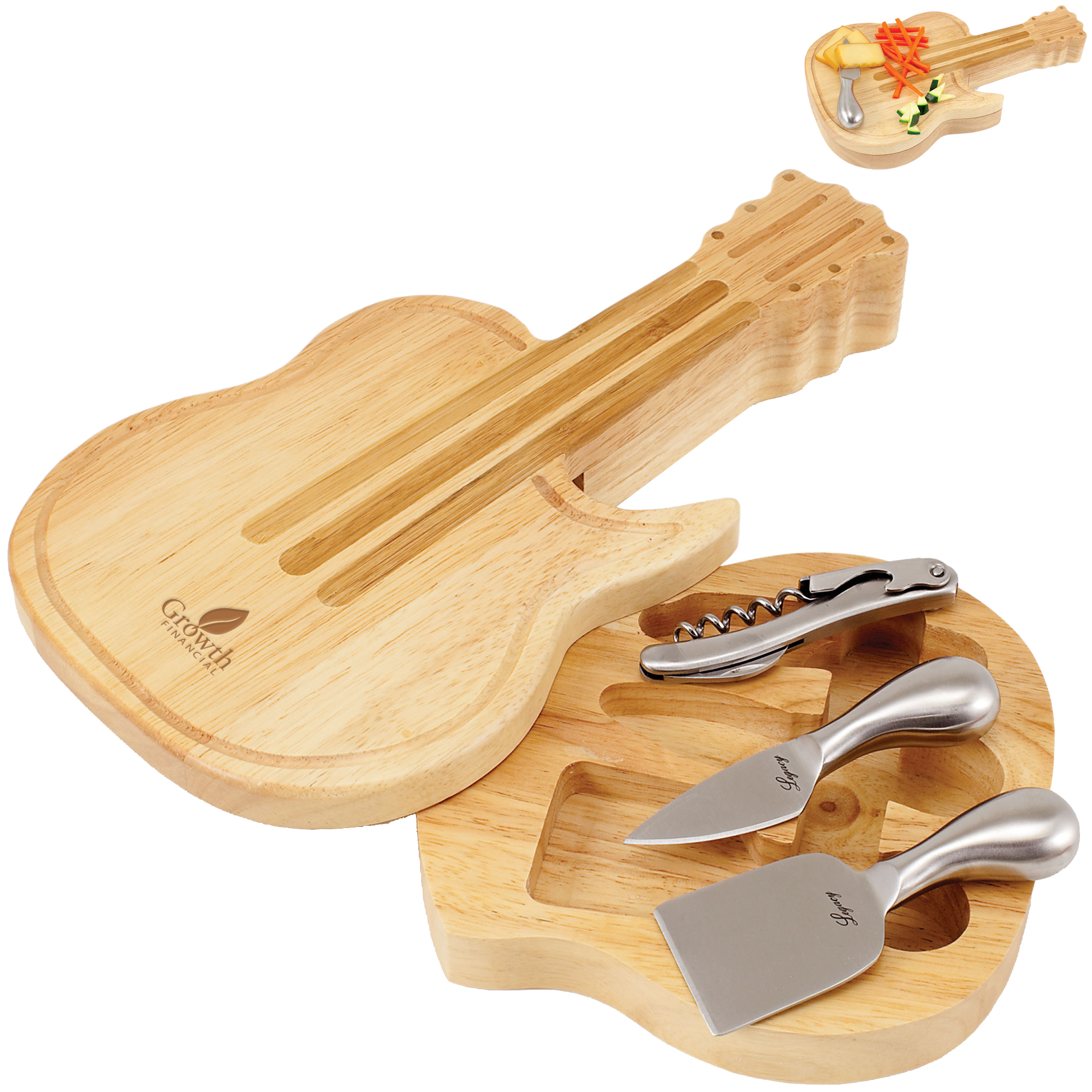 Product Photo 1 Guitar Cheese Board Set