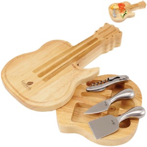Guitar Cheese Board Set - PK1398